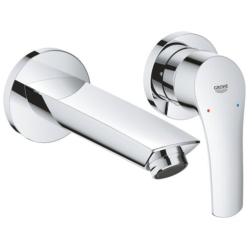 Смеситель Grohe EUROSMART 29337003 для раковины настенный, 2 отверстия (хром)