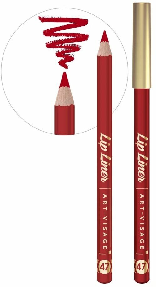 ART-VISAGE Карандаш для губ "LIP LINER" 47 красный