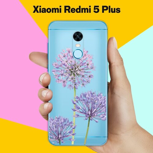 Силиконовый чехол на Xiaomi Redmi 5 Plus Цветы 40 / для Сяоми Редми 5 Плюс