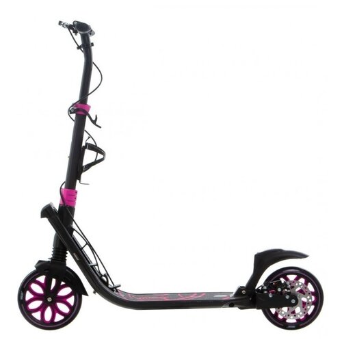 фото Детский 2-колесный городской самокат micar balance 200, black-pink