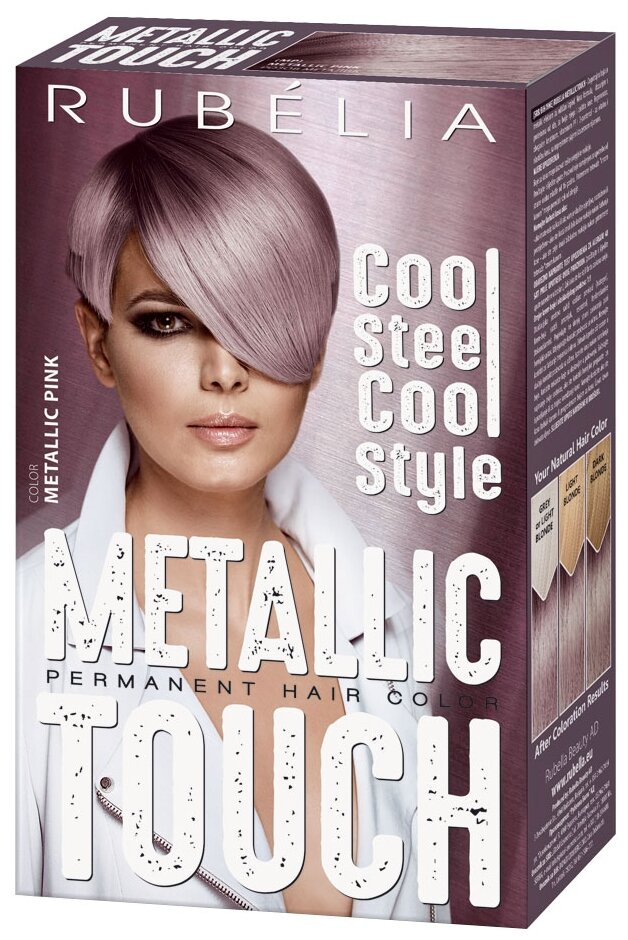 фото Rubella Metallic Touch краска для волос