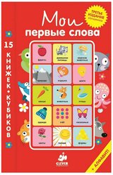 Книжки-кубики Мои первые слова. 15 книжек-кубиков. Русский язык
