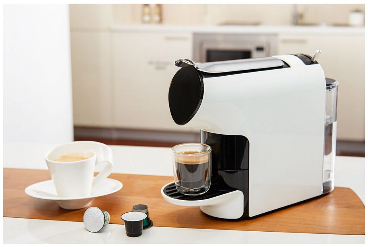 Кофемашина капсульная Xiaomi Scishare Capsule Coffee Machine S1103, белый (без кофейных капсул) - фотография № 5