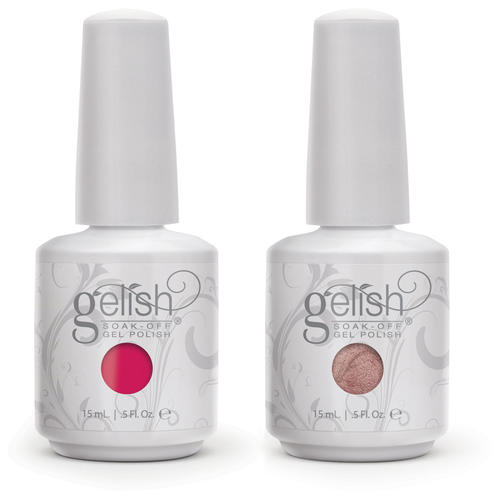 gelish гель лак love in bloom 15 мл 01467 a mint of spring GELISH Набор для маникюра Gel Polish, 15 мл, don't pansy around/ last call