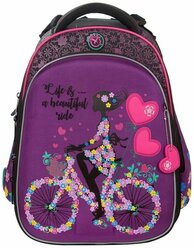 Лучшие фиолетовые Школьные рюкзаки и ранцы для девочек