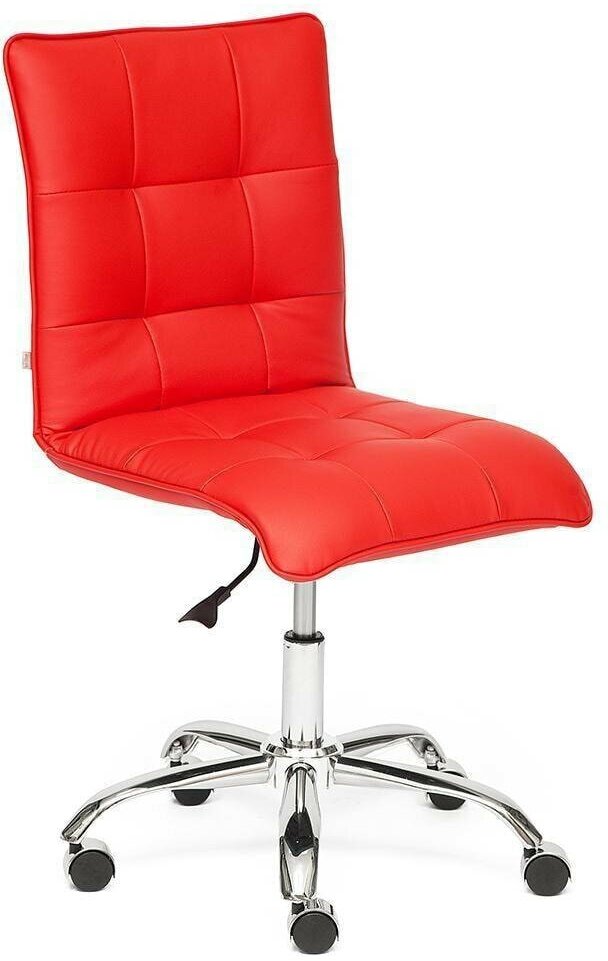 Кресло компьютерное Tetchair ZERO экокожа красный