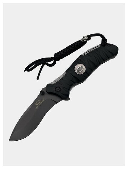 Нож складной WithArmour WA-004BK черный - фотография № 5