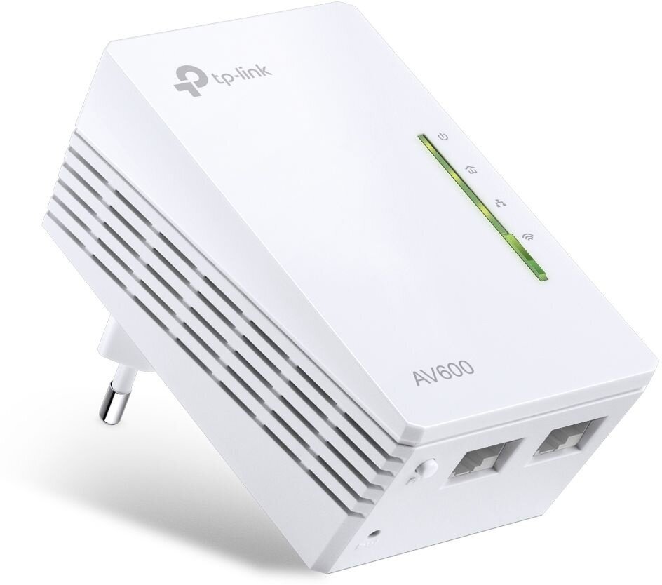 Сетевой адаптер Powerline TP-Link TL-WPA4220 AV600 Fast Ethernet (ант. внутр.)