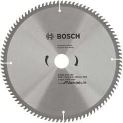 Пильный диск BOSCH Eco Aluminium 2608644395 254х30 мм