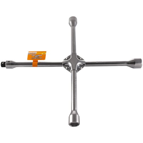 фото Ключ баллонный крестообразный 17х19х21х22 мм, вставка 1/2"dr ombra