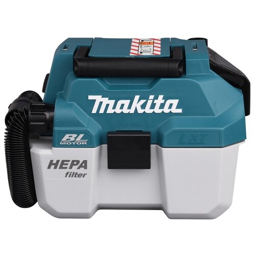 Профессиональный пылесос Makita DVC750LZ, синий/белый/черный