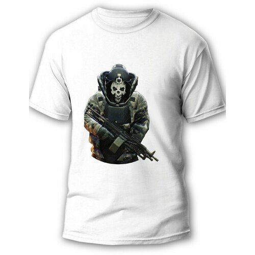 фото Футболка, размер m, белый будь на стиле