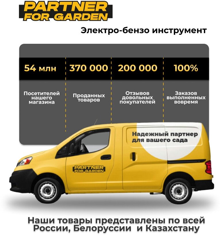 Электрический садовый пылесос / воздуходувка электрическая Partner For Garden BE-3000 3 кВт 270 км/ч