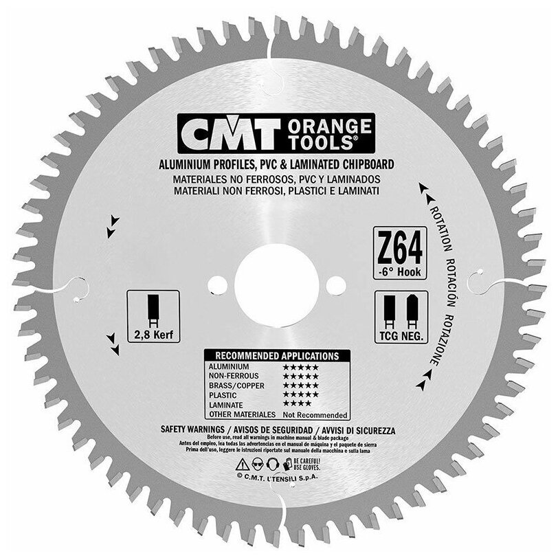 Пильный диск CMT 292.210.48M 210х30 мм - фотография № 1