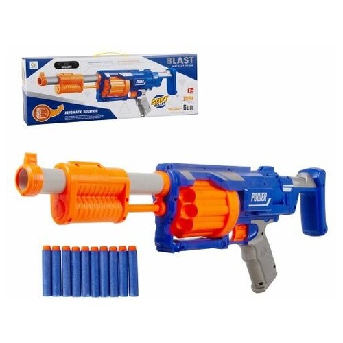 игрушечное оружие с мягкими пулями Бластер с мягкими пулями