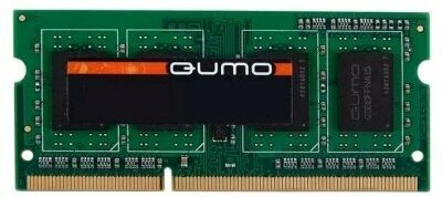 QUMO DDR3 SODIMM 4GB QUM3S-4G1333C9 PC3-10600, 1333MHz