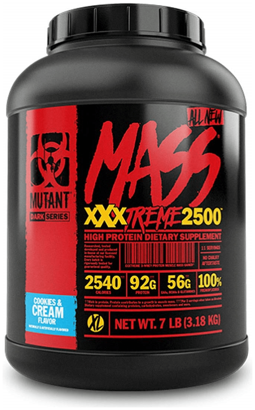 Mutant Mass XXXTREME 2500 3180  Cookies & Cream