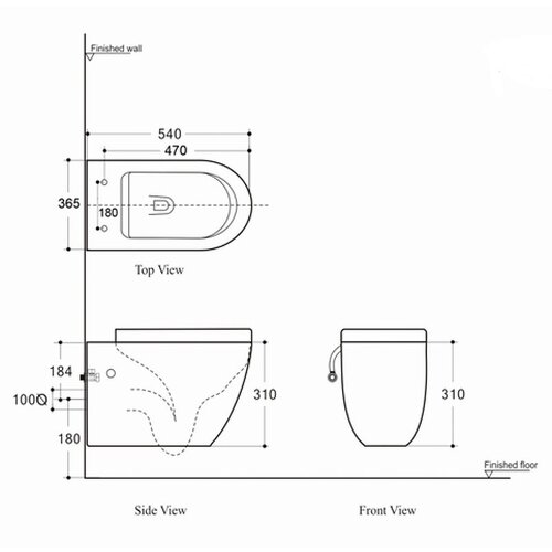 Унитаз подвесной Aquanet Rimless Cetus-GW BL-102N-WHT, серый унитаз компакт aquanet rimless cetus bl 102n tpt