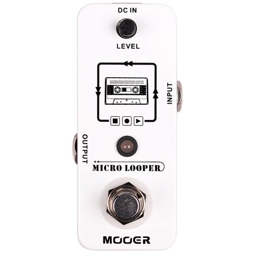 Mooer Micro Looper мини-педаль Looper mooer micro looper гитарный эффект петля