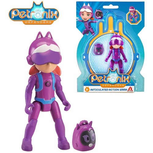 Петроникс. Игровой набор фигурка героя Эмма и рюкзак. Petronix