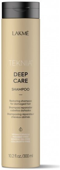 Шампунь для поврежденных волос Lakme Teknia Deep Care Shampoo Восстановление, 300 мл