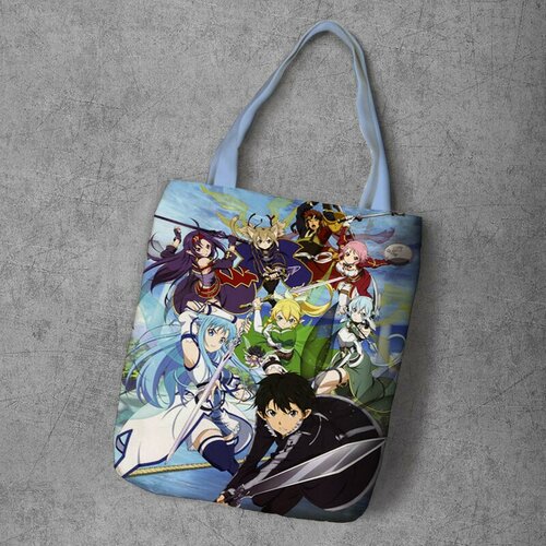 фото Сумка шоппер аниме мастера меча онлайн 30*40 см. 30oxfsum0260 anime dakimakura
