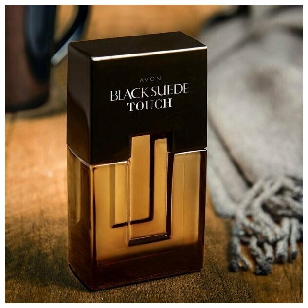 AVON туалетная вода Black Suede Touch, 75 мл, 75 г