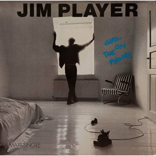 Jim Player. Girl On The Phone (Germany, 1985) Maxi-Single, 45 RPM, LP, NM global version smart phone p46 pro 6 i inch hd screen dual sim unlocked smartphone with google play store mobile phone global