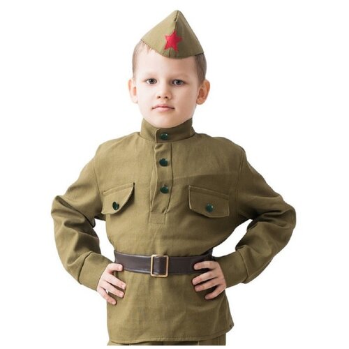 Костюм Бока, размер 104-116, хаки костюм бока военная форма солдат размер 104 116 хаки