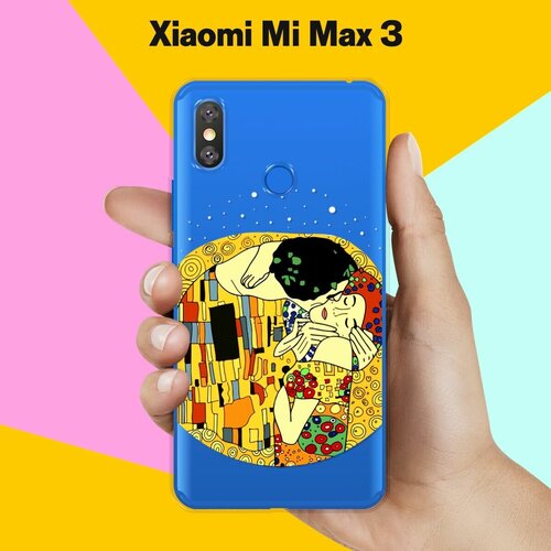 Силиконовый чехол на Xiaomi Mi Max 3 Поцелуй / для Сяоми Ми Макс 3