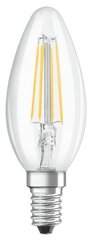 Светодиодная лампа Ledvance-osram OSRAM LED SUPERSTAR+ CL BA FIL 40 dim 3,4W/927 E14 Ra90
