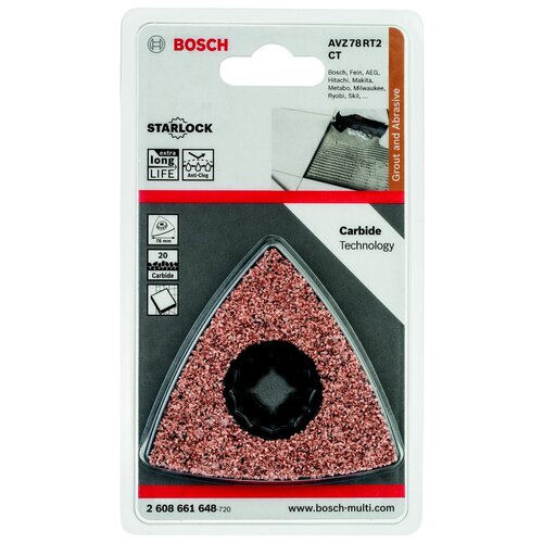 Насадка BOSCH AVZ 78 RT2 (2608661648) насадка bosch avz 78 rt2 2608661648