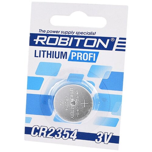 Батарейка ROBITON Lithium Profi CR2354, в упаковке: 1 шт. батарейка panasonic lithium power cr2354 в упаковке 1 шт