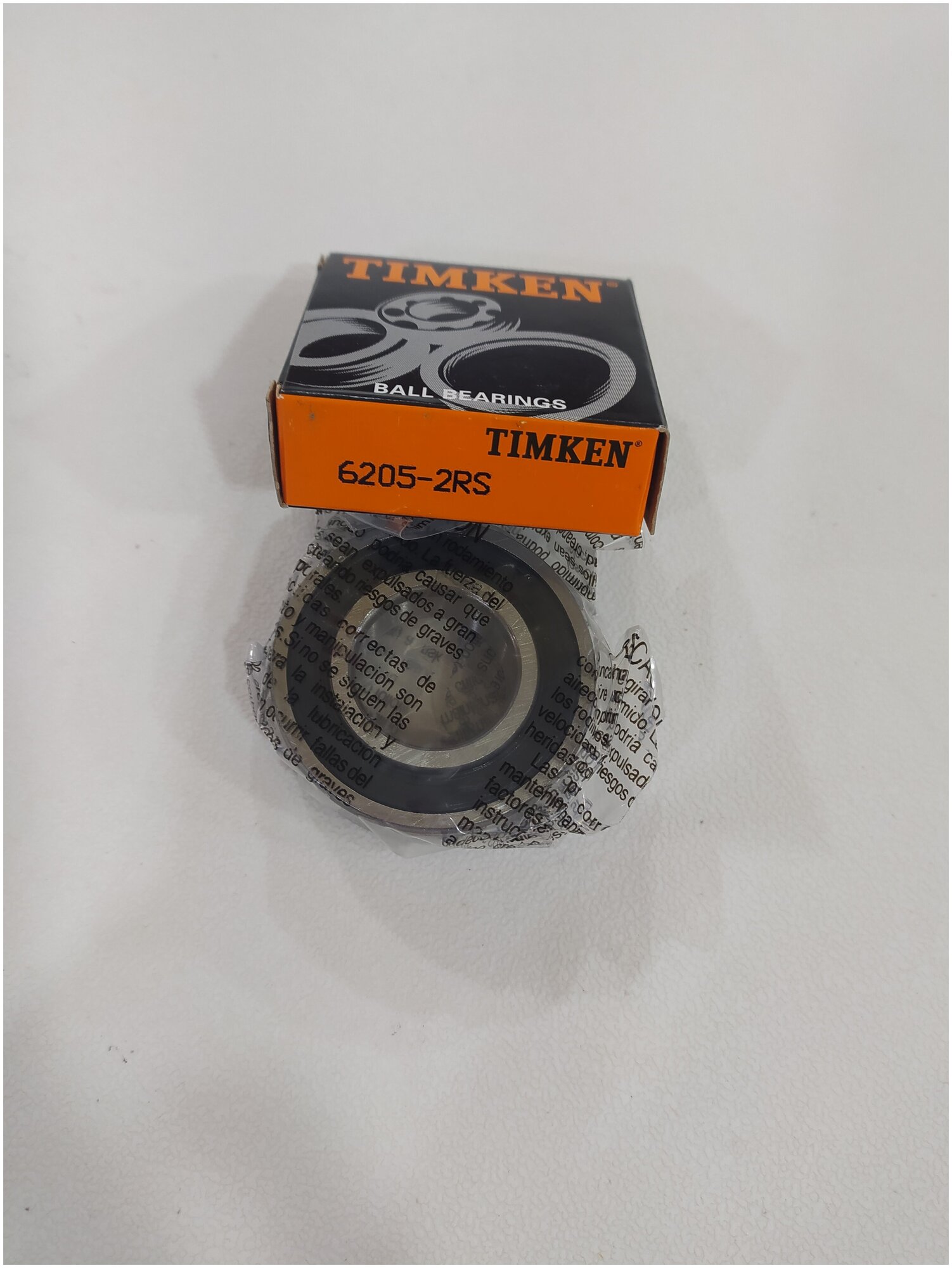 Подшипник 6205-2RS шариковый 25*52*15/0140 Timken