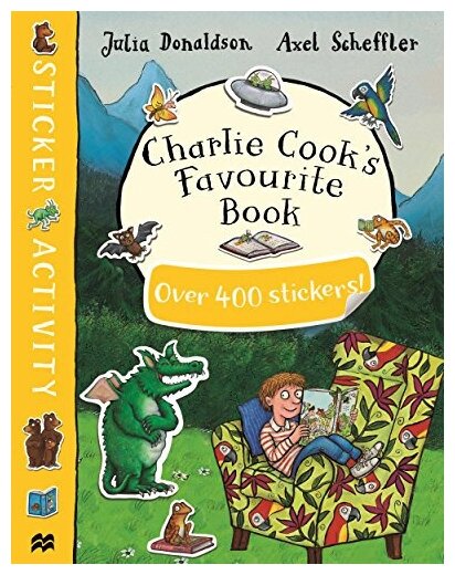 Charlie Cook's Favourite Book Sticker Book - фото №3