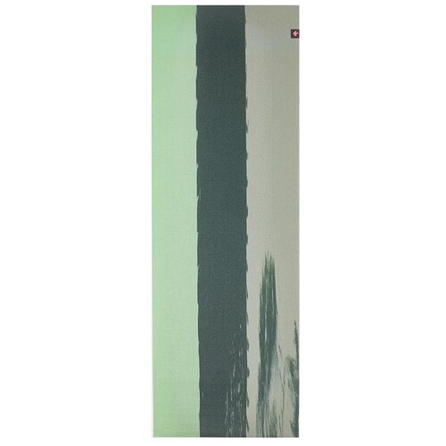 фото "каучуковый коврик для йоги manduka eko superlite 180*61*0,15 см - green ash stripe (limited edition)"