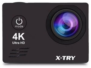 Экшн-камера X-TRY XTC165 NEO, 3840x2160, 900 мА·ч
