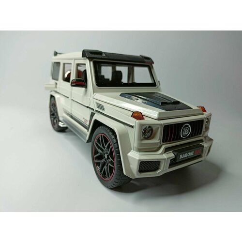 Коллекционная машинка игрушка металлическая Мерседес Brabus с дымом коллекционная металлическая игрушка масштаб 1:18 белый