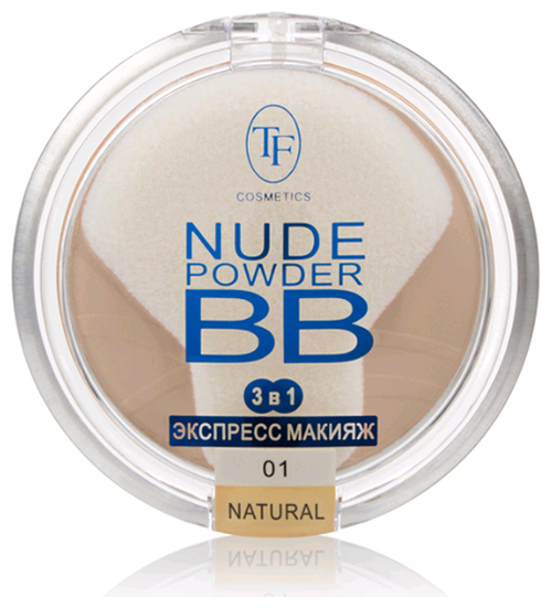 TF Cosmetics пудра компактная Nude Powder BB CTP-15 01 natural 12 г