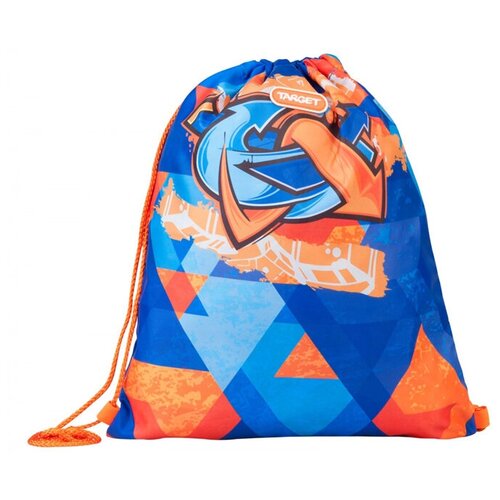 фото Target сумка для детской сменной обуви murales 21361, синий/оранжевый