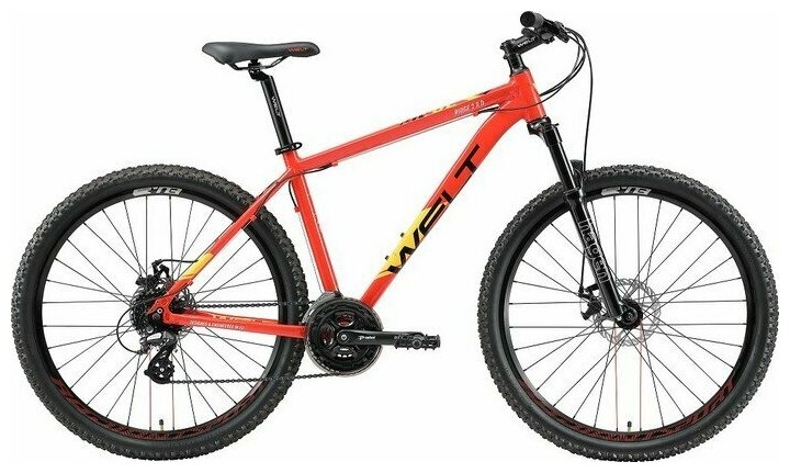 Велосипед Welt Ridge 2.0 D 27 18" fire red (2021) 27.5"