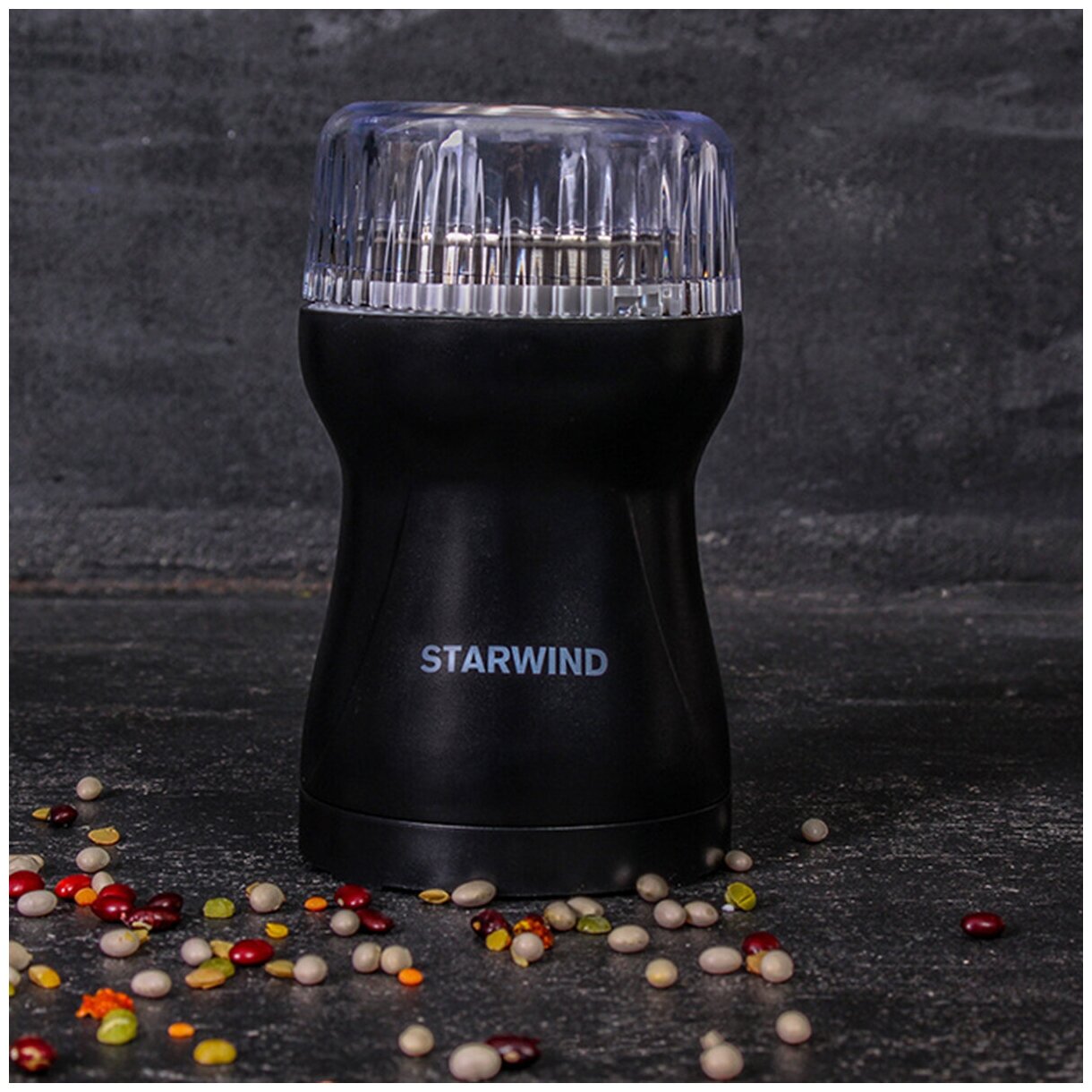 Кофемолка STARWIND , черный - фото №2