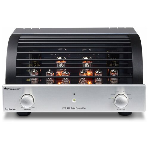 Предварительный усилитель PrimaLuna EVO 400 Preamplifier, Silver усилители ламповые primaluna evolution 400 int black