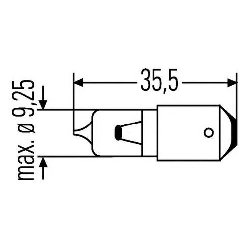 фото Лампа накаливания hella 8gh 007 643-121