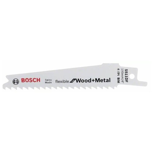 Пильное полотно для сабельной пилы BOSCH S511DF (2608657723) 5 шт.