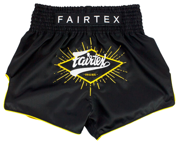 Шорты для тайского бокса Fairtex BS1903 Focus Black (S) 