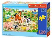 Пазл Castorland Puzzle На ферме 120 деталей 32х23см B-13197 6+