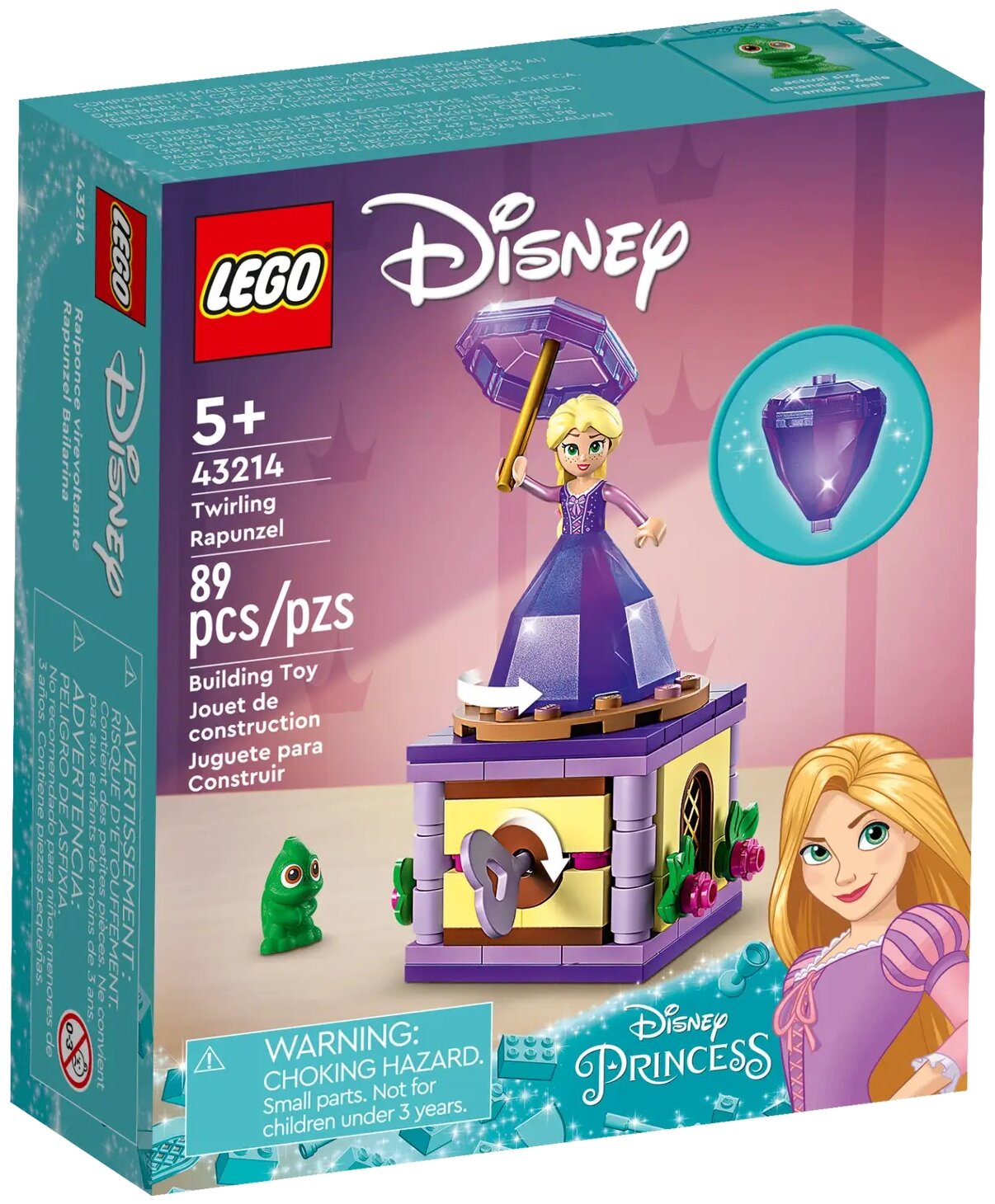 фото Конструктор LEGO Disney Princess 43214 Twirling Rapunzel