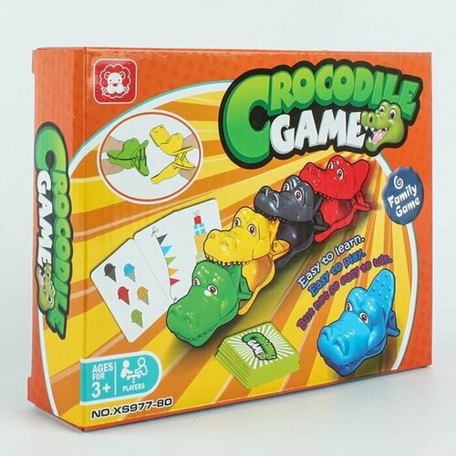 Игра настольная Crocodile game (картонная упаковка) (10362)