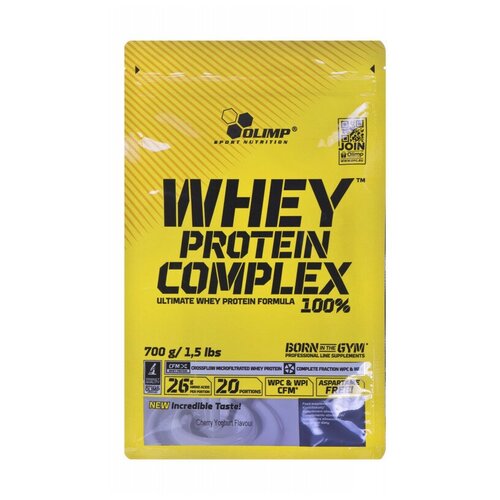 Протеин Olimp Sport Nutrition Whey Protein Complex 100%, 700 гр., вишневый йогурт olimp 100% whey protein complex 700 гр холодный кофе